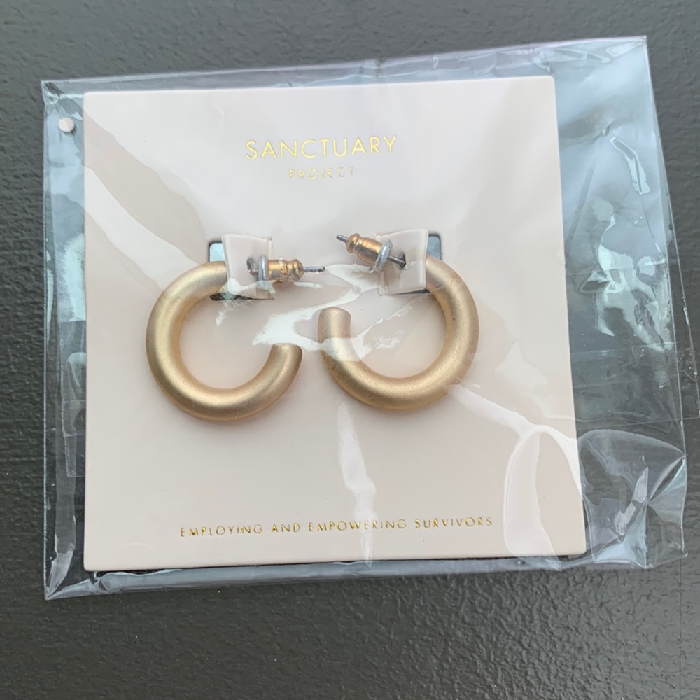 🆕 Sanctuary Project Gold Earrings 🆕
